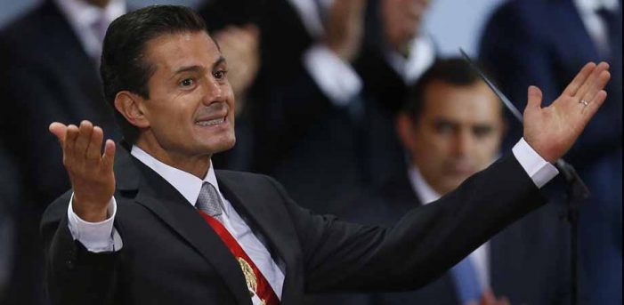 Legisladores deben servir a México, no a proyectos personales: Peña Nieto