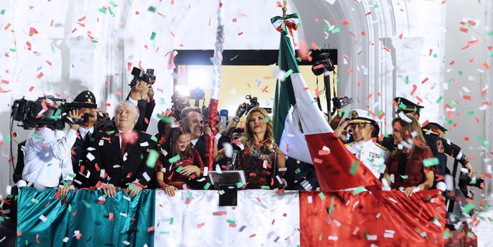 Grita Claudia Pavlovich ¡Viva México!, ¡Viva Sonora!