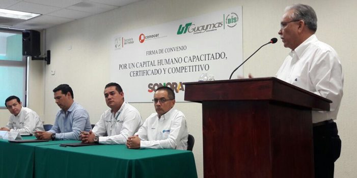 Promueve Secretaría del Trabajo capital humano competitivo en Sonora
