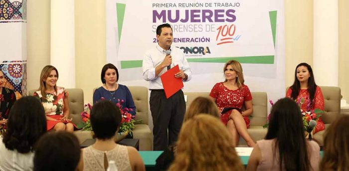 Supervisa Claudia Pavlovich proyectos de “Mujeres Sonorenses de 100”