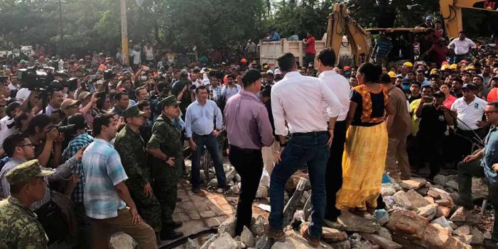 No permitan lucro con la tragedia: Peña Nieto