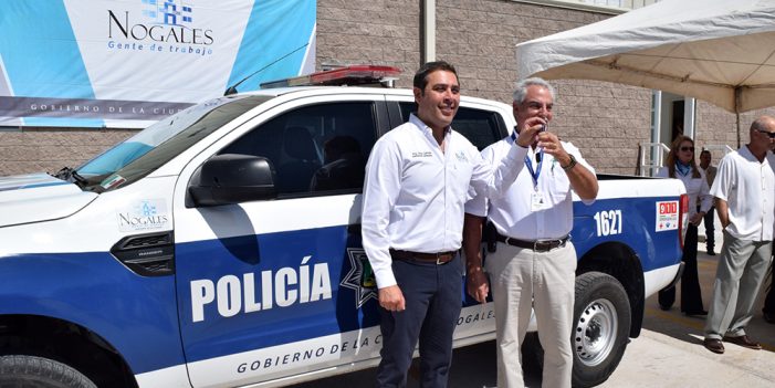 Recibe Nogales patrulla donada por la Industria Maquiladora