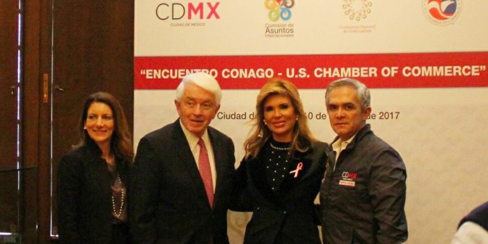 Claudia Pavlovich dialoga con Tomas J. Donahue sobre TLCan