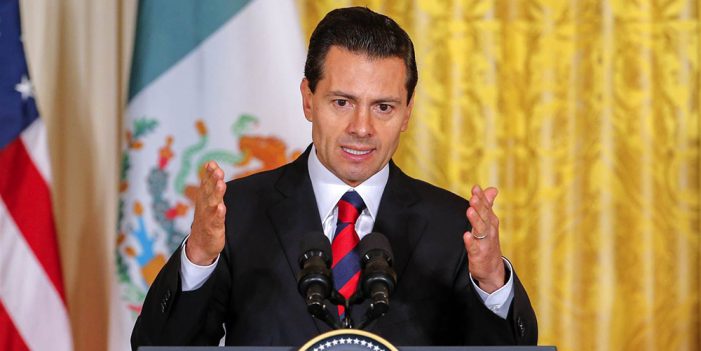 México está de pie, con actitud y entereza: Peña Nieto