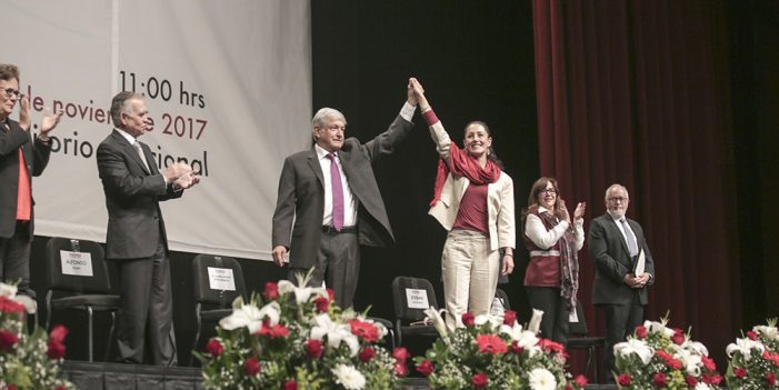AMLO pide unidad de Morena para el 2018