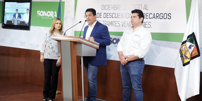 Descontará Hacienda 100 por ciento de recargos en trámites vehiculares