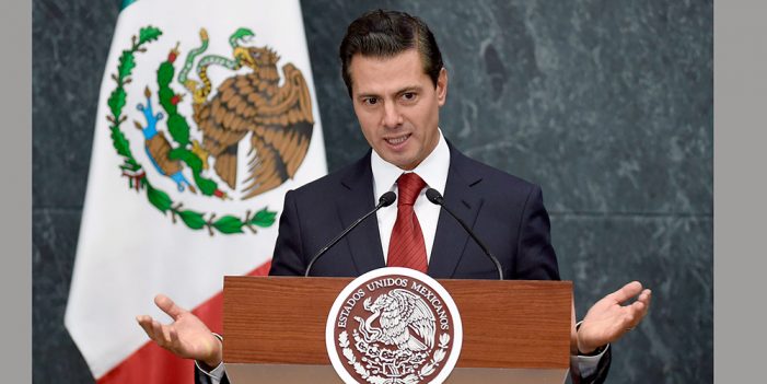 Peña Nieto oficialmente de vacaciones