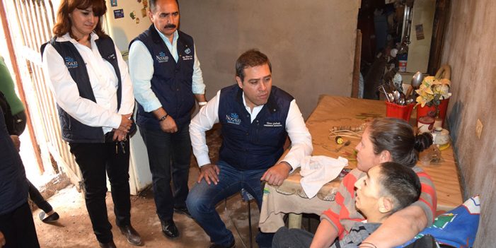 Entrega “Temo” Galindo apoyos a familias vulnerables