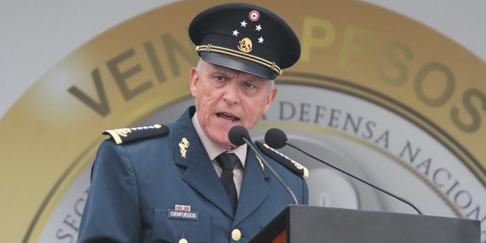 Agradece Cienfuegos por Ley de Seguridad Interior