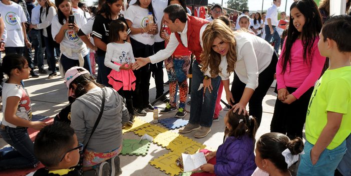 Inician Pavlovich y Maloro Acosta “Construyendo mi Parque”