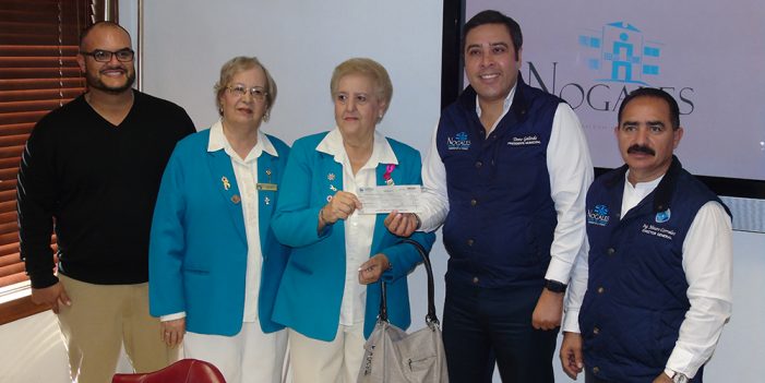 Entregan donativo a Agrupación George Papanicolau