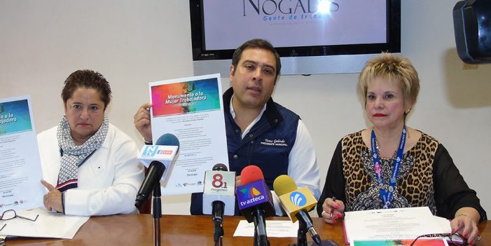 Busca Nogales monumento a la Mujer Trabajadora