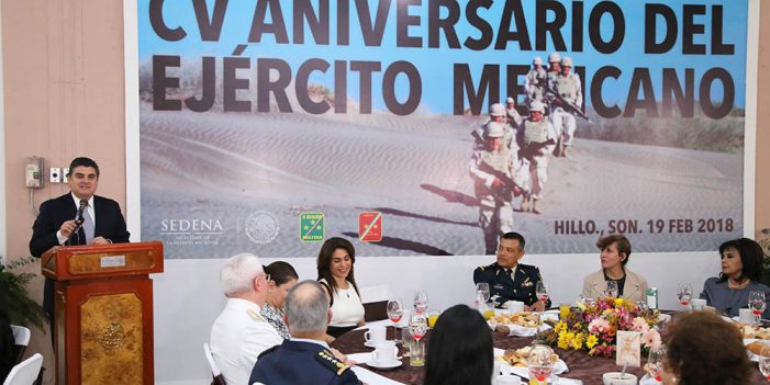 Reconoce Secretario de Gobierno al Ejército Mexicano