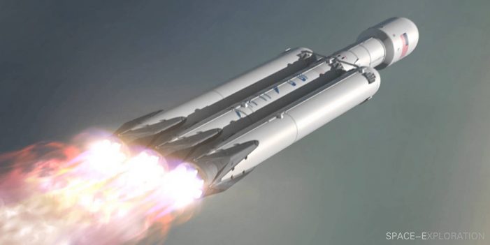 SpaceX lanzará mañana supercohete Falcon Heavy a Marte