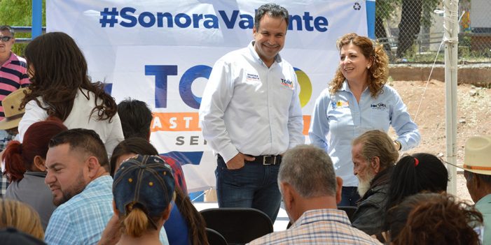 Apoya Angélica Miranda propuesta de energías limpias junto a “Toño” Astiazarán