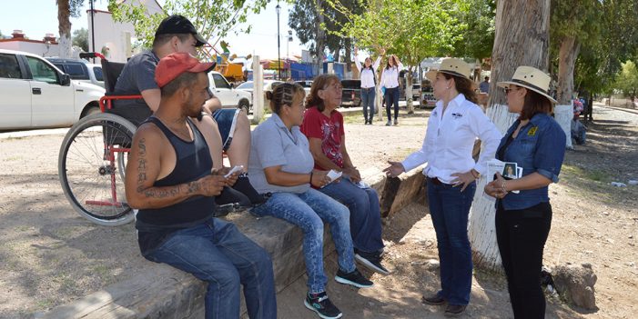 Sostiene Angélica Miranda campaña de contacto con ciudadanos