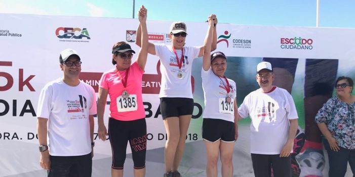 Realiza Secretaría de Salud carrera pedestre por el Día Mundial Sin Tabaco