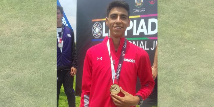 Logra alumno de Cobach Oro en decatlón olímpico