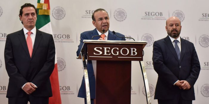 Escudo-Titán captura a más de mil 700 delincuentes: Navarrete Prida