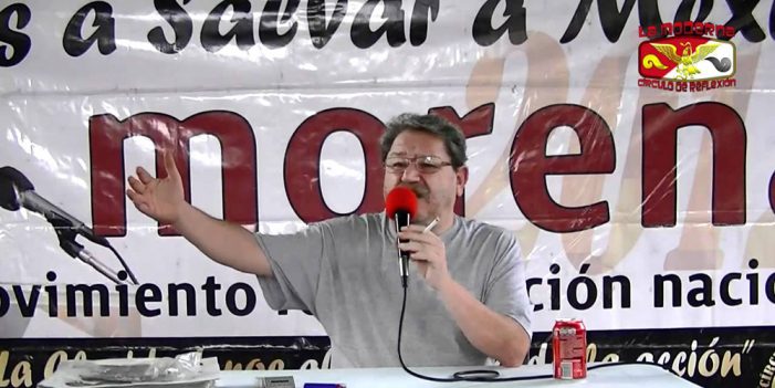 López Obrador gobernaría por decreto: Paco Taibo II