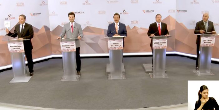 Decepcionan candidatos en debate por Nogales