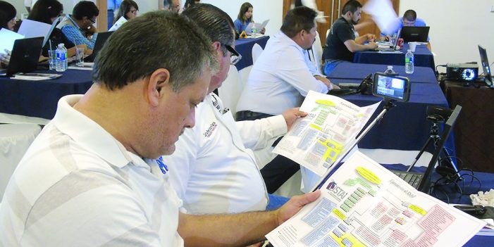 Capacitación del ISTAI en el desierto