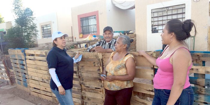 Reconocen en Cíbuta desempeño y apoyos de Lety Amparano