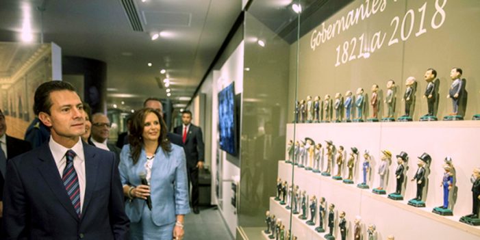Peña Nieto inaugura Museo Histórico del Palacio Nacional