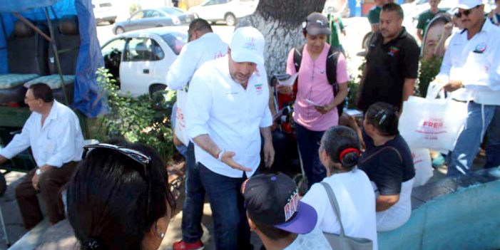 Cinco de Mayo, Petróleos y Esperanza apoyan a Jorge Freig