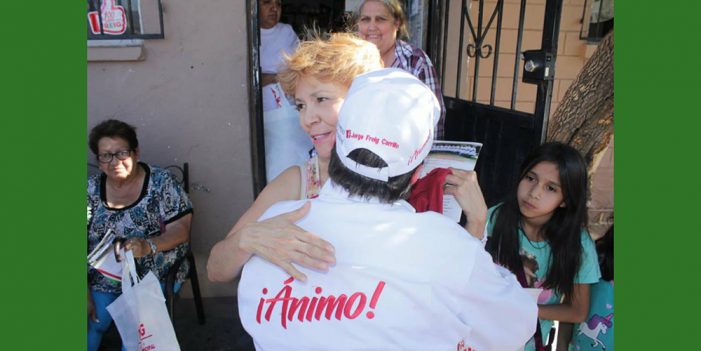 Respaldan a Jorge Freig en Las Haciendas, Villa Sonora y Colinas del Yaqui