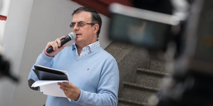 Anuncia Ebrard Zona Libre en la frontera Norte