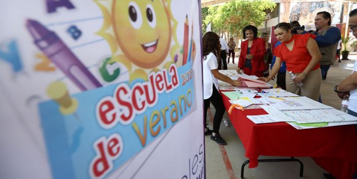 Atiende SEC a 14 mil 500 estudiantes en “Escuelas de Verano”