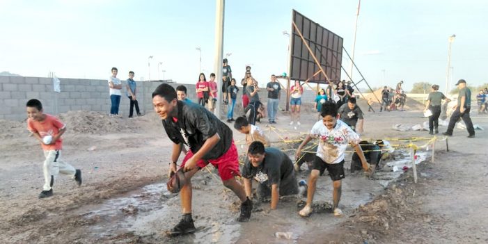 Compiten niños de Caborca en Circuito Militar 2018