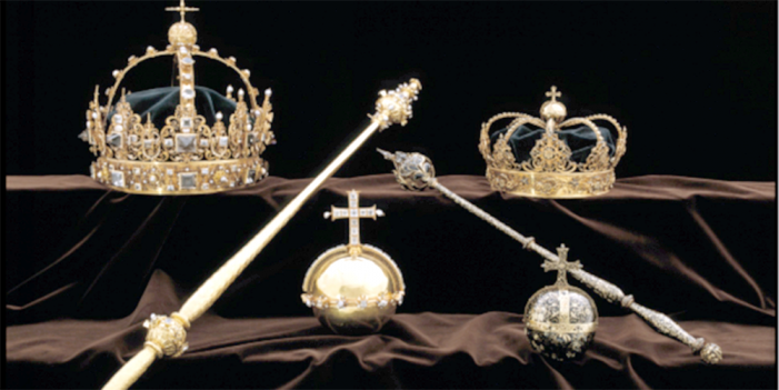 Roban joyas de la corona sueca con 400 años de antigüedad