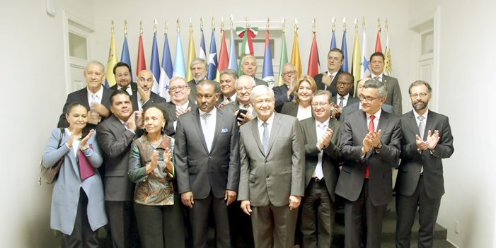 López Obrador ofrece unidad y cooperación a países de América Latina