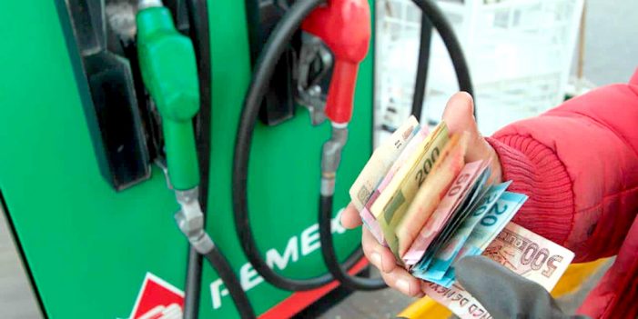 Sube gasolina 16% durante 2018