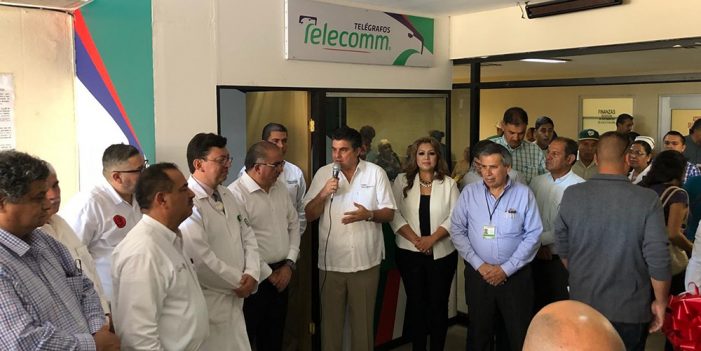Inicia operaciones oficina de Telecomm en la “Y Griega” de Caborca