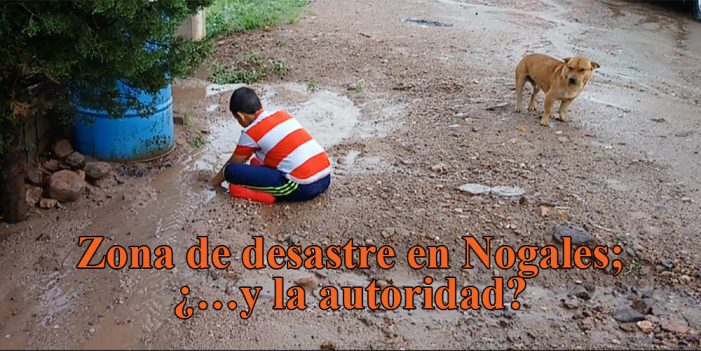 Zona de desastre en Nogales; ¿…y la autoridad?