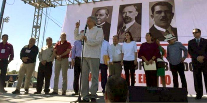 SLRC: López Obrador asegura que gobernará sin privilegios