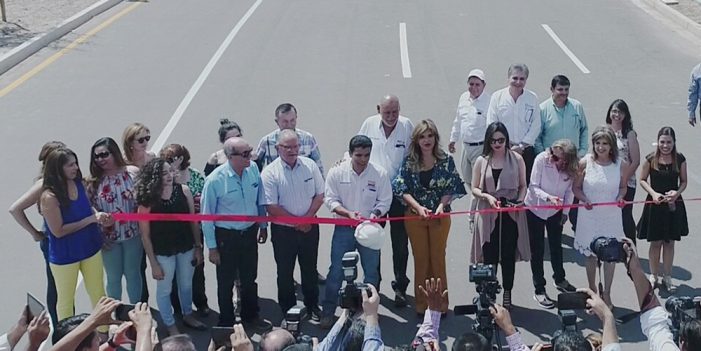 Entrega Gobernadora tramo del bulevar “Quintero Arce”