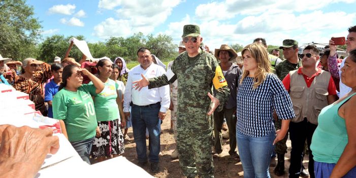 Superan 5 mil damnificados por lluvias en Álamos: Alcalde