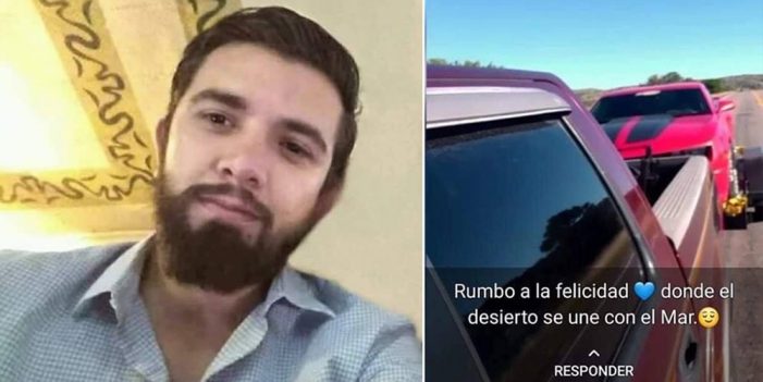 “Rumbo a la felicidad, donde el desierto se junta con el mar”