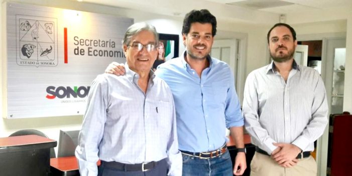 Alcalde de Nogales se reúne con Secretario de Economía