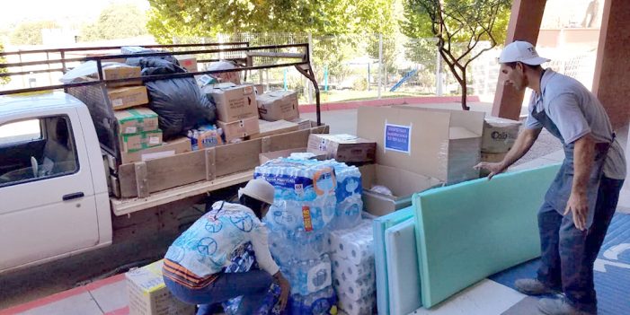 Entrega DIF ayuda para damnificados de Sinaloa