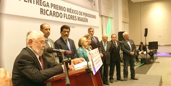Celebra Fapermex con ganadores de Premio México de Periodismo “Ricardo Flores Magón”