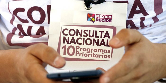 Consulta de “programas prioritarios” no alcanza ni un millón de votos