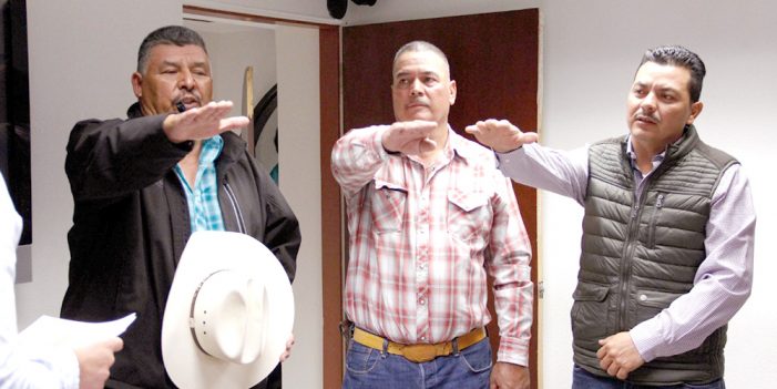Nombran comisarios ejidales en Sesión de Cabildo