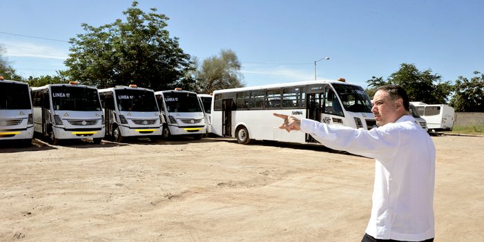 Entran en operación 20 unidades más de transporte público