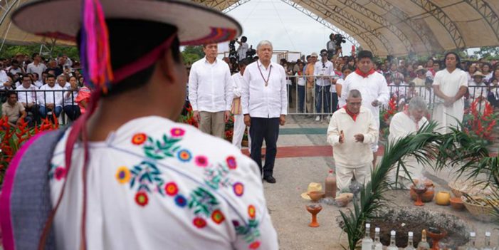Tren Maya, acto de justicia para el sur-sureste de México: López Obrador