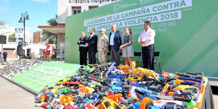 Supera metas campaña “Aprendo, juego y me divierto en paz sin juguete bélico”
